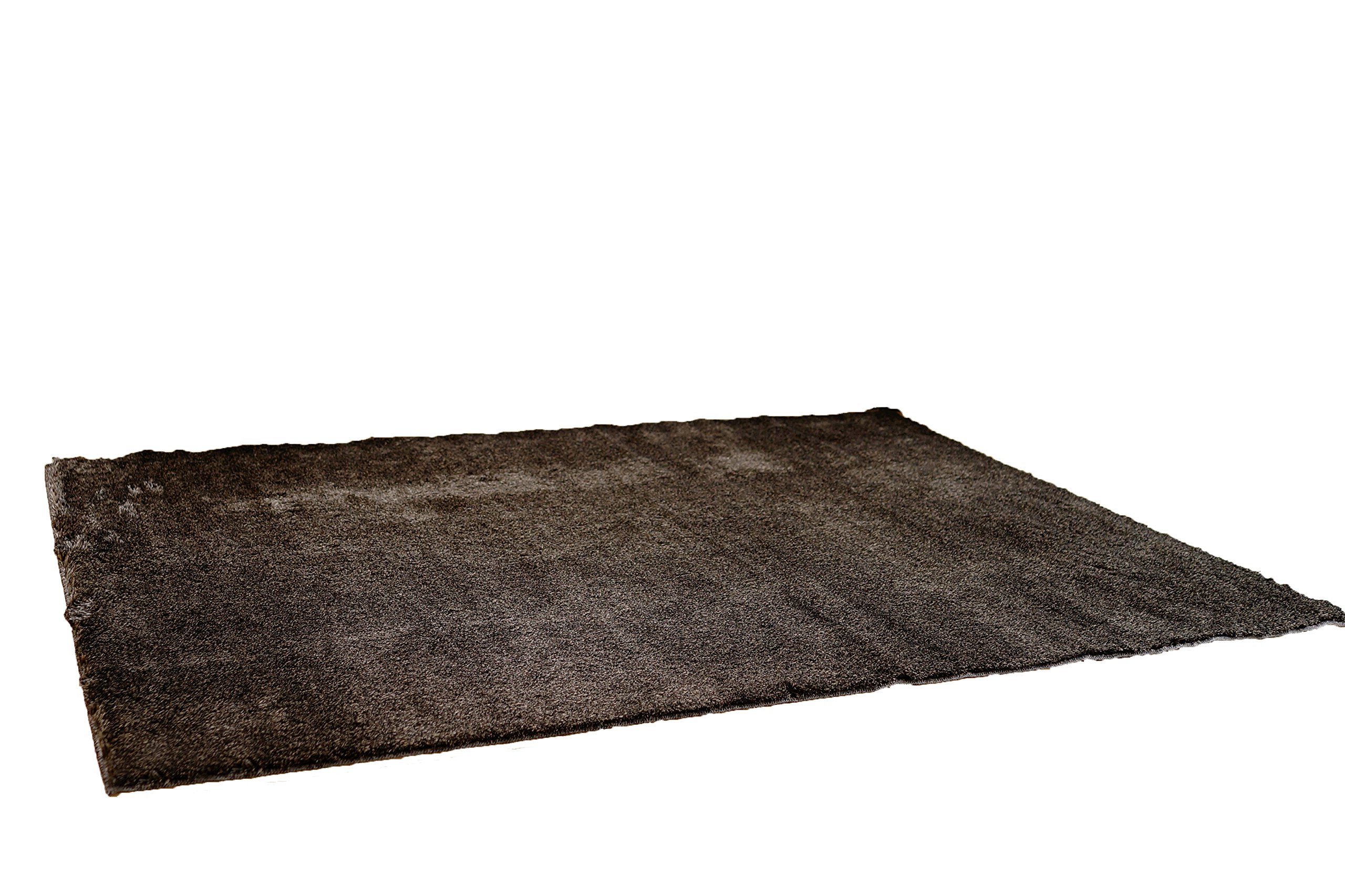 Amazon｜スミノエ(Suminoe) ラグ ブラウン 140×200cm 防炎 防ダニ